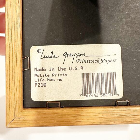 Vintage Grandma Feminine Floral Cottage Loving Friend Photo Wall Print Hanging - Picture 4 of 6